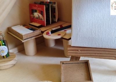 Niños jugando al aire libre en la Aldea Mágica El Arbedal