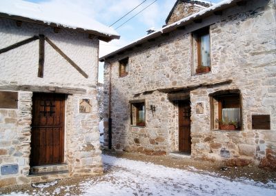 El invierno en las casas rurales de Binatur